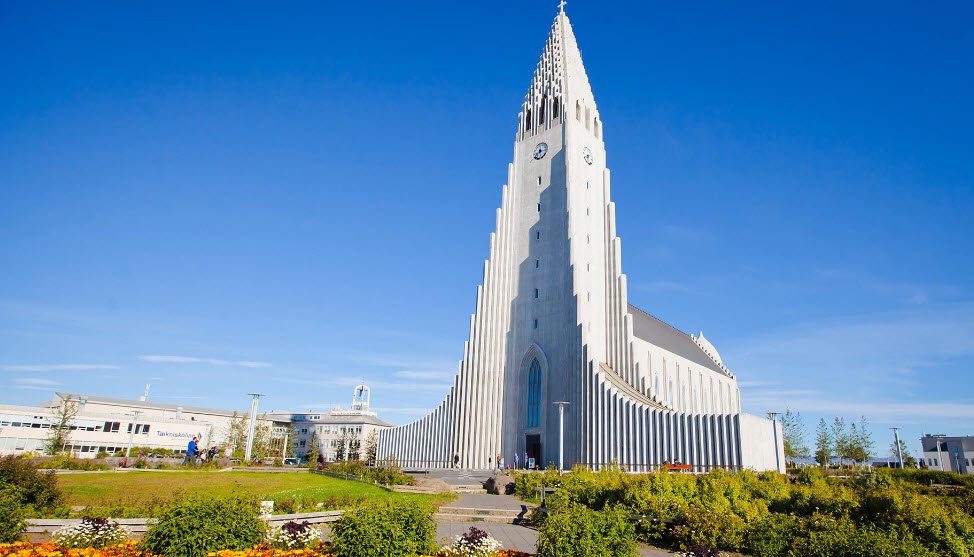 Hallgrímskirkja Church, Reykjavík, Capital Region, Iceland